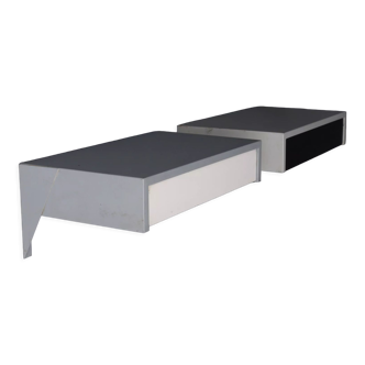 DD01 Wall mounted bedside cabinets by Martin Visser for 't Spectrum, 1956