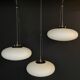 Opaline hanging lamp 1960
