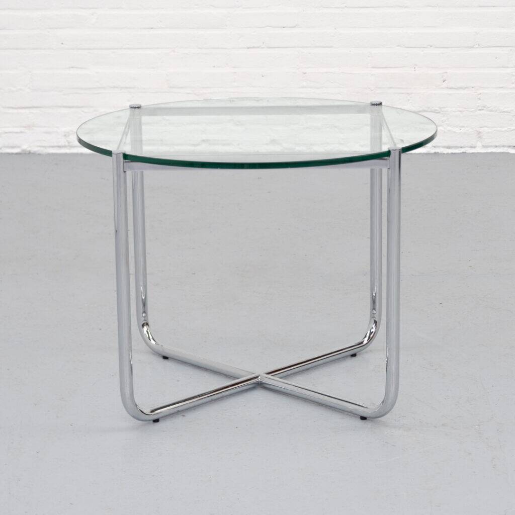 MR coffee table Mies van der Rohe for Knoll, 1980s
