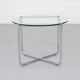 MR coffee table Mies van der Rohe for Knoll, 1980s