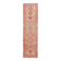 1970s Turkish Hand-Knotted Wool Cotton Pink Runner Rug 80x310