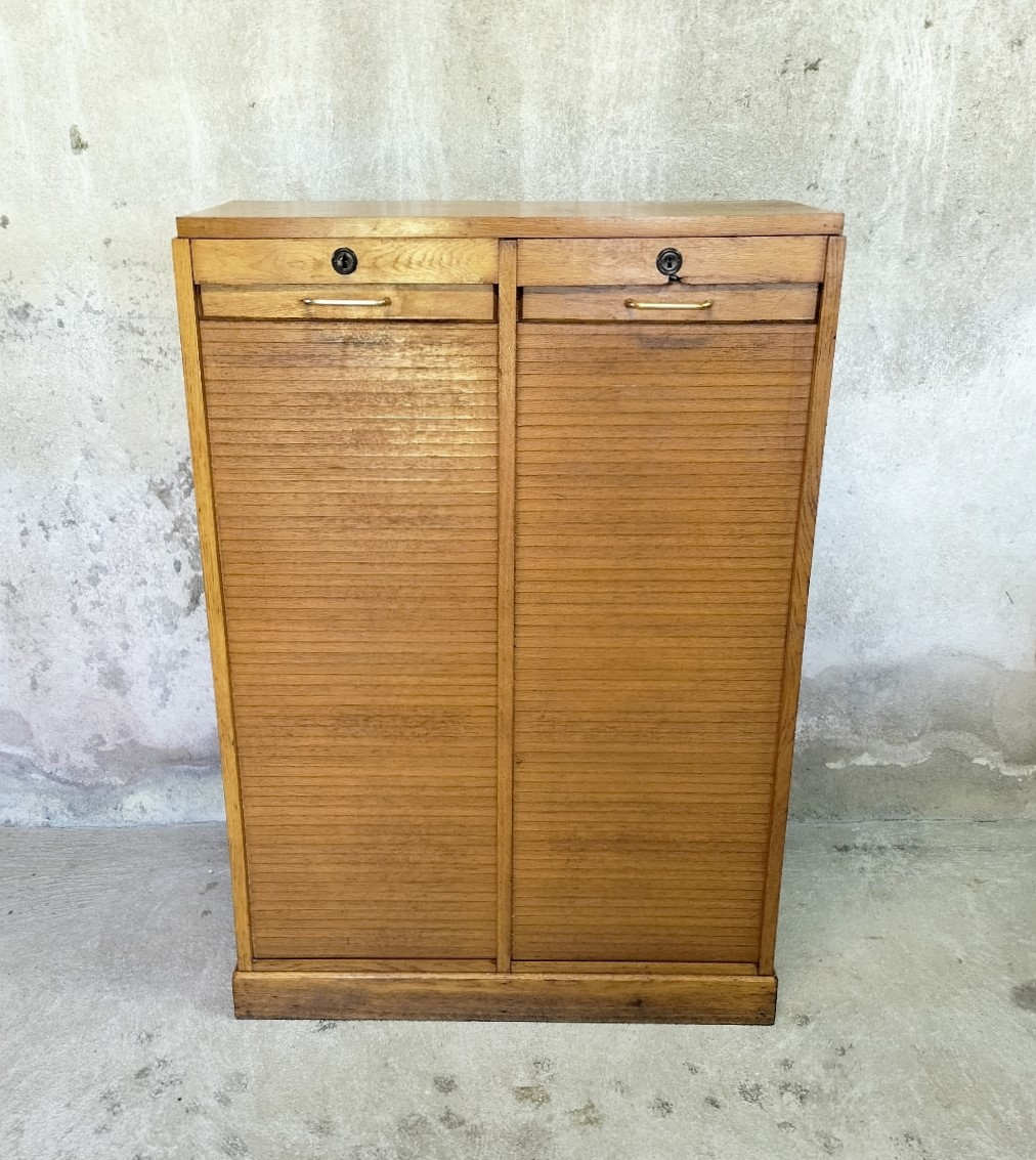 Double curtain wood binder