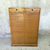 Double curtain wood binder