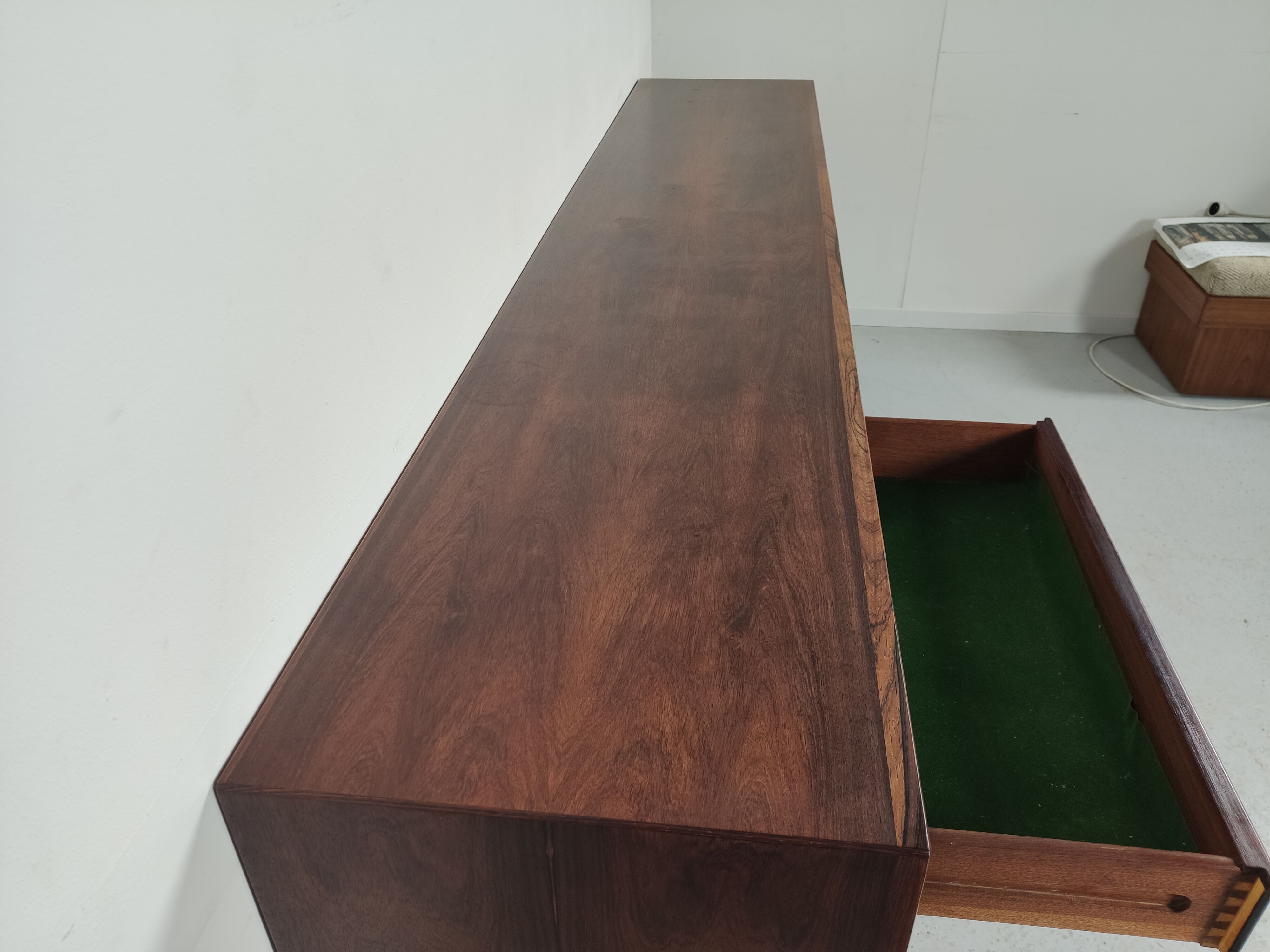 Rosewood line by sibast sliding doors denmark 1960s