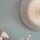 Applique murale globe Art déco écailles