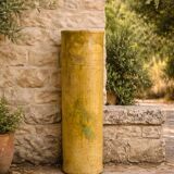 Large ancient yellow glazed jar from South West France.