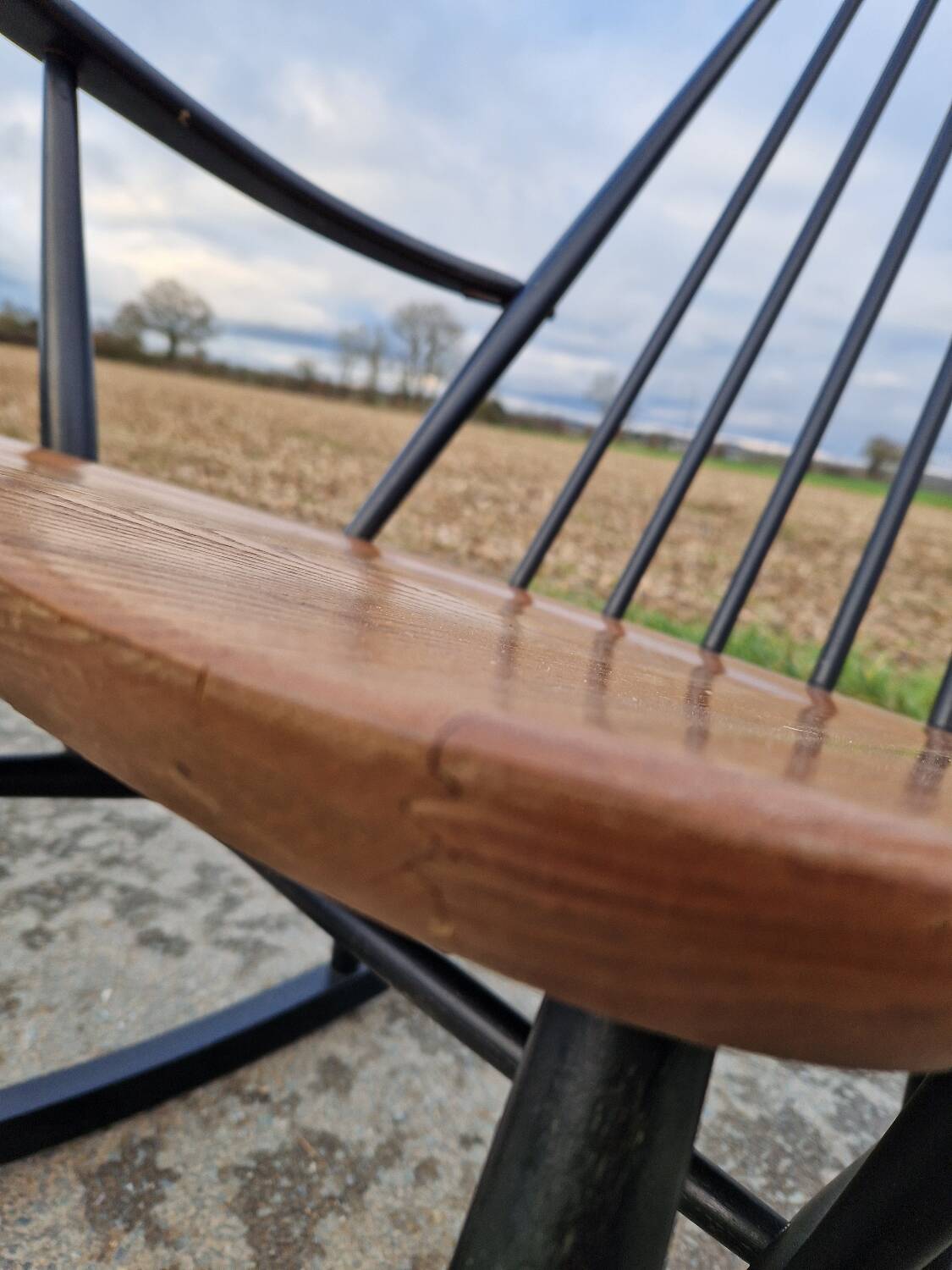 Rocking chair Scandinavian style 50s 60s