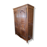 Wooden wardrobe