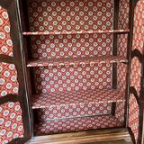 Crossbow cabinet in walnut Louis XV 18th century