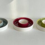 BOUGEOIRS Cracked Ceramic Candle Holder