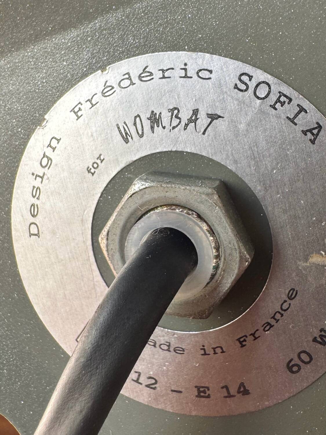 Space Age Desk Lamp — Frédéric Sofia for WOMBAT