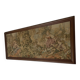 Large framed Aubusson-style wall tapestry