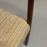 6x Palisander Dining Chairs by Lübke
