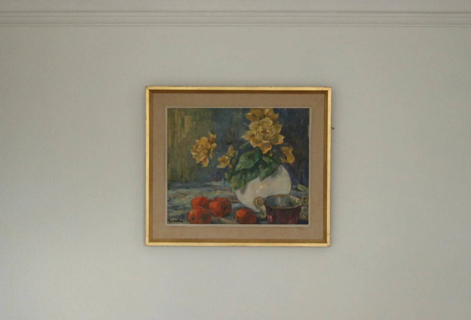 Still Life with Yellow Roses by Markebo