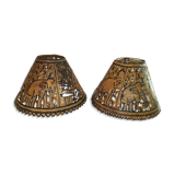 Pair of offaled leather day open