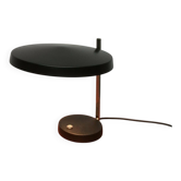 Minimalist German table lamp from the mid-century by Heinz Pfänder for Hillebrand Leuchten, 1960s.