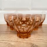 Set de 6 verres Luminarc étoile rose