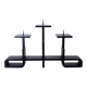 Modernist cast iron candle holder