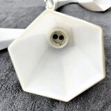 Pair of white opaline sconces early 20th century