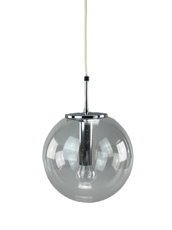 Suspension Limburg verre espace age design 60 70 's