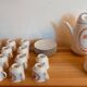 Vintage 1970s porcelain coffee service bareuther bavaria