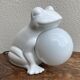 Vintage 80's frog lamp