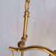 Tulip swan neck desk lamp in frosted glass
