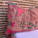 Magnifique coussin Kilim berbère vintage du Maroc