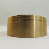 Pendulette de bureau 8 jours /laiton massif /vintage IMEXAL