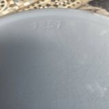 Flat earthenware bowl