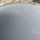 Flat earthenware bowl