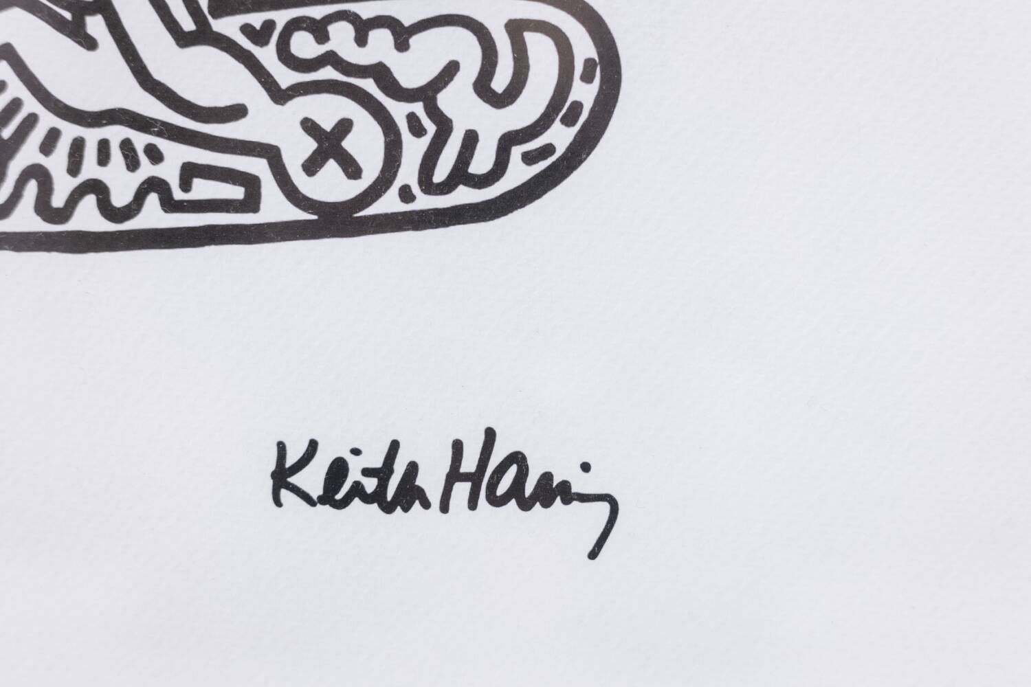 Keith Haring, Screen print, 1990s.