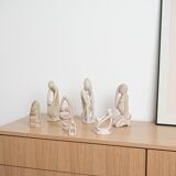 Abstract sculpture of a figure with a child, Danish design, 1980s, made in