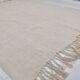 White Vintage Handmade Turkish Hemp