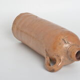 Bouteille en grès beige