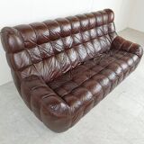 Vintage leather sofa 1970s