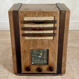 Radio Clariville C 5 (Super 5 lamps) old wooden. Year 1936