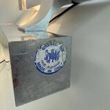 Mid-Century Modernist Italian Architectural Sciolari Cubic Floor Lamp by G