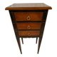 Elegant Richelieu accent furniture in wood – 3 drawers – two-tone finish