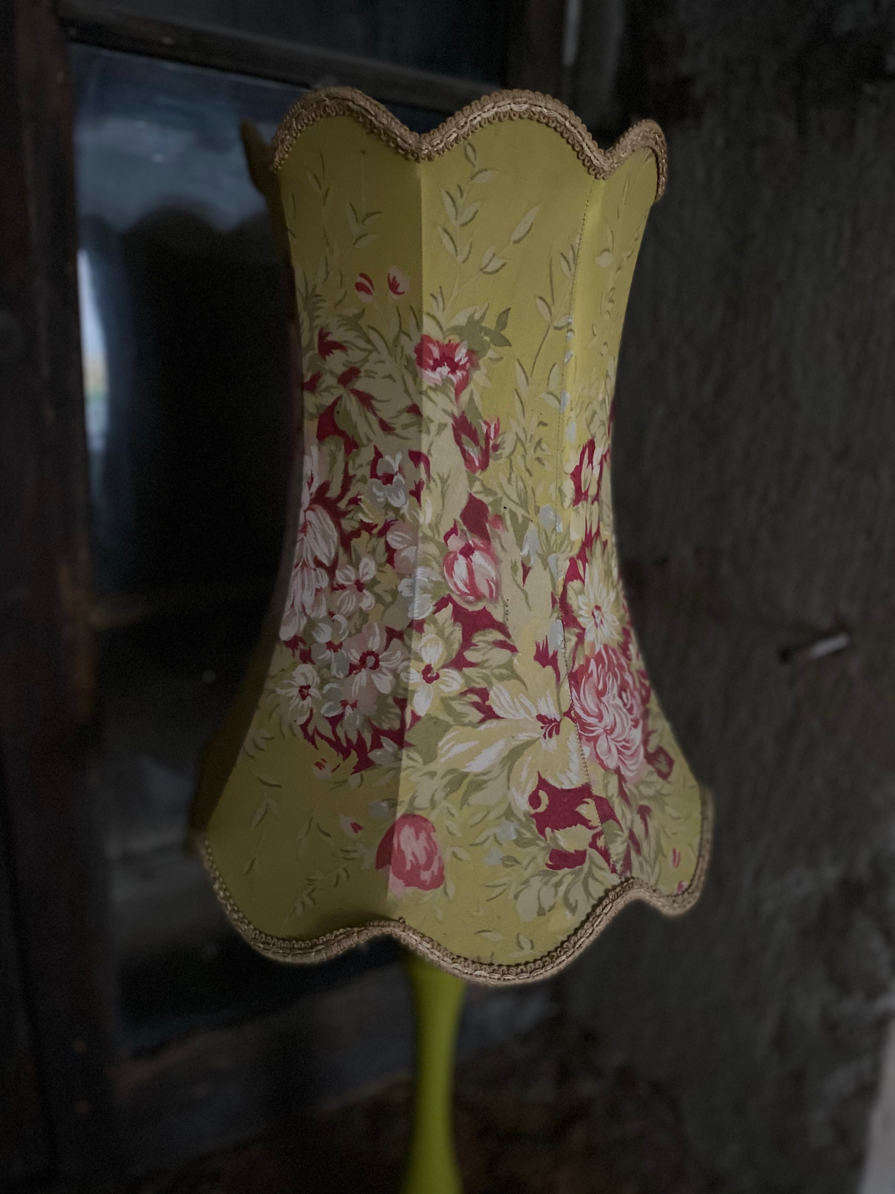 Floral pattern lampshade