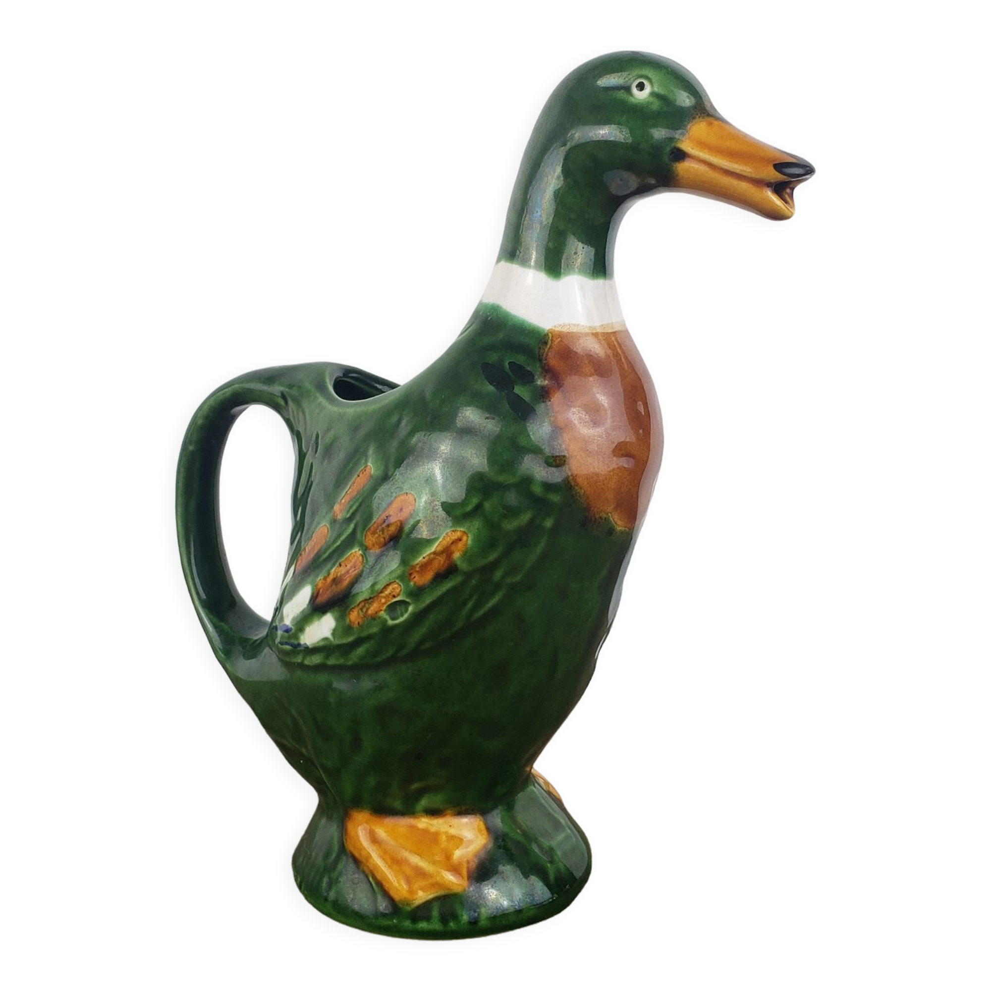 Decanter in the shape of a duck