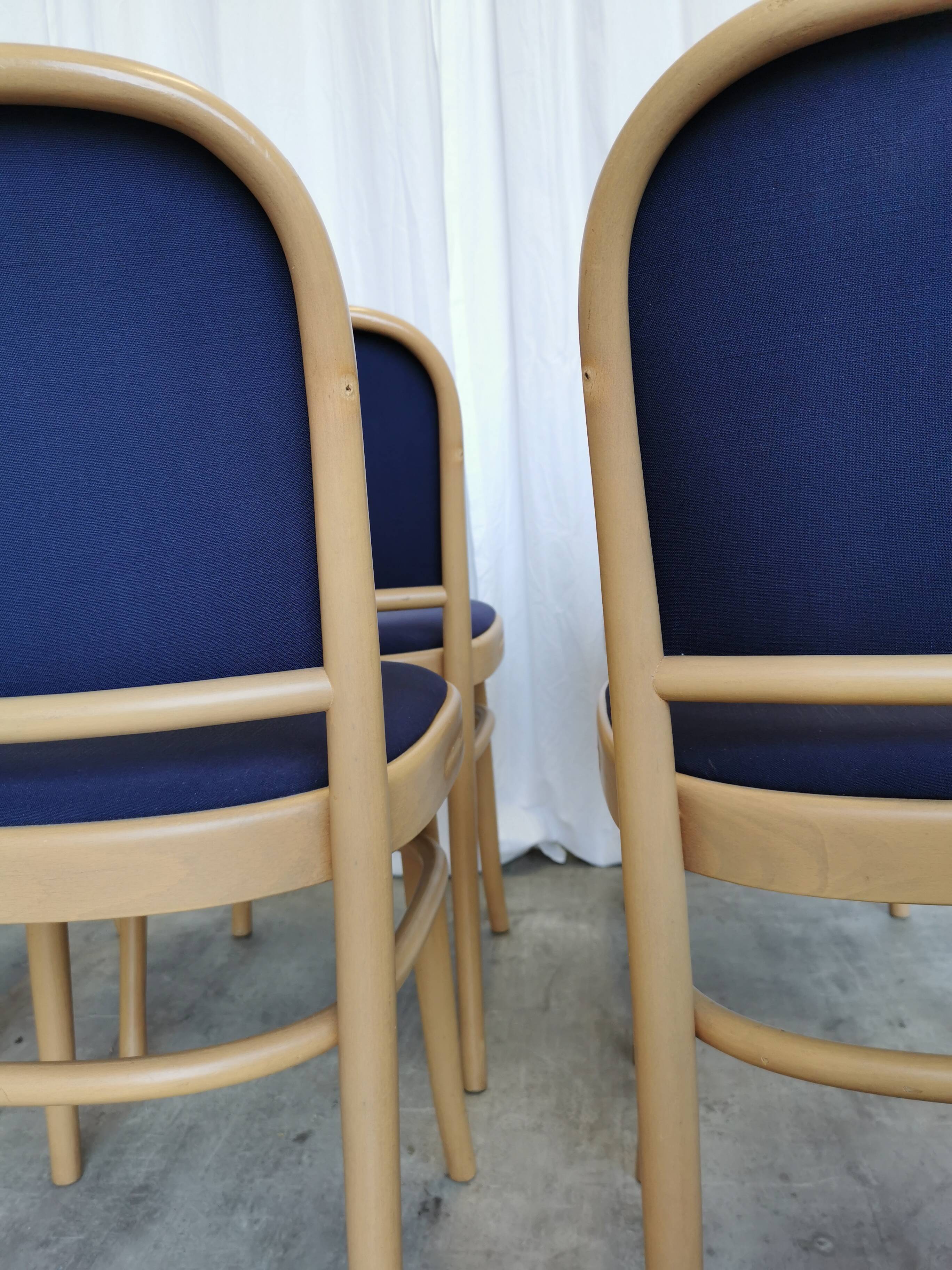 Vintage Bentwood Dining Chairs - Set of 6 - Joseph Hoffmann Thonet Design