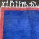 Handmade pure wool rug, traditional craftsmanship, size 100 x 200 cm
