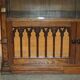 Gothic Revival library hand-carved by Pugin