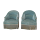 Pair of armchairs blue
