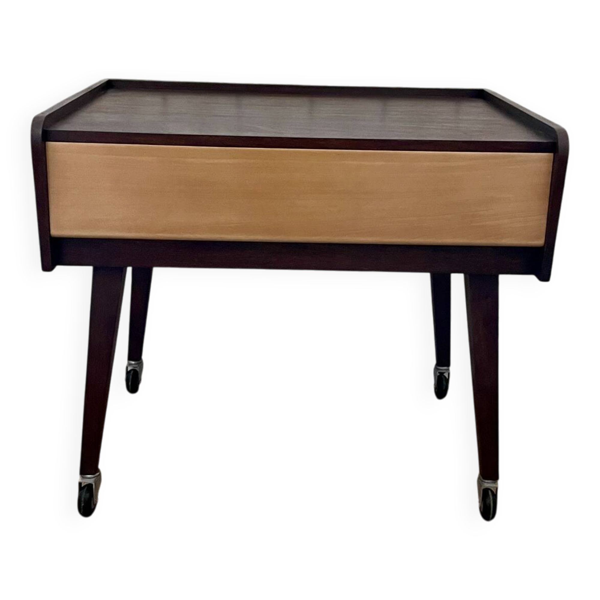 1950s wheeled dessert trolley