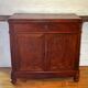 Low antique 19th century mahogany buffet