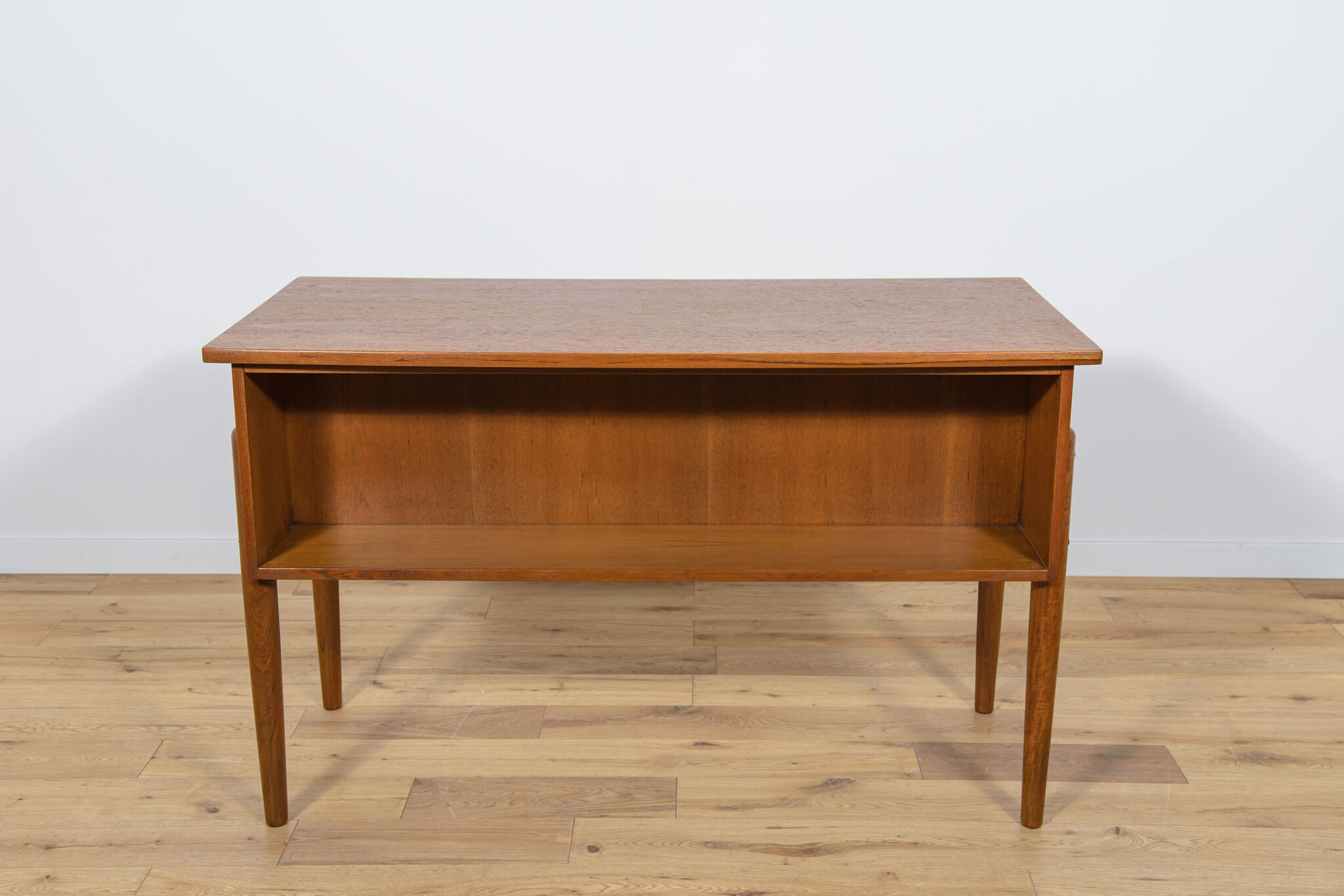 Mid-Century Danish Freestanding Teak Desk, 1960s