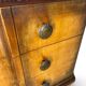 Commode italienne en placage et bois massif de noyer, années 1940-1950