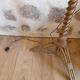 Rattan floor lamp
